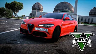 GTAV Alfa Romeo Giulia | По Итальянски Апер 😎