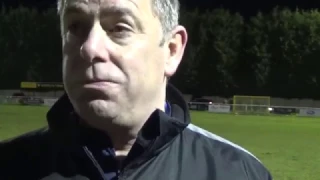 Nick Gray talks after South Shields defeat in FA Vase