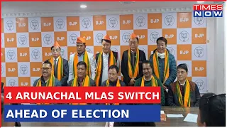 Congress MLAs Join BJP In Arunachal Pradesh; Big Boost For BJP Ahead Of Lok Sabha Elections 2024