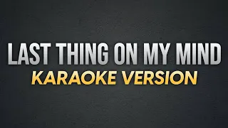 LAST THING ON MY MIND - Steps | Karaoke Version | koolSound