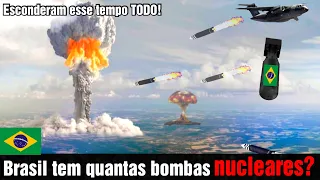 Bomba Nuclear Brasileira? Brasil tem quantas bombas nucleares? O Arsenal Nuclear Brasileiro!