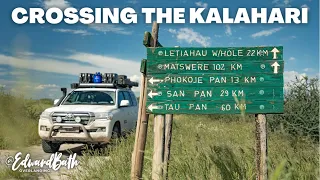 Crossing The Kalahari | Central Kalahari Game Reserve | Episode 3!