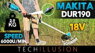 🔥DER KOMPAKTE AKKU RASENTRIMMER DUR190 von Makita im Test😱 - DUR190 Rasentrimmer - Review & Test