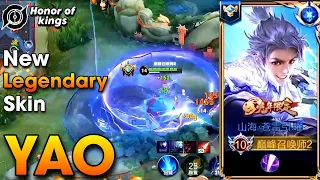 Honor of kings : Yao's Legendary Skin Gameplay