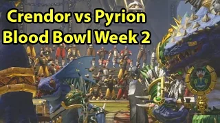 Blood Bowl 2: Crendorian Invitational Week 2 vs Pyrion | WoWcrendor