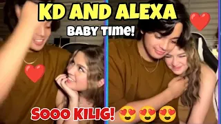 OMG! SOO KILIG KDLEX 🥰 HOLDING HANDS WHILE LIVE ON KUMU | ALEXA AND KD LATEST LIVE 02|25|22