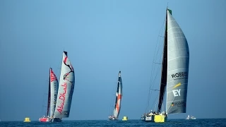 Abu Dhabi In-Port Race Highlights | Volvo Ocean Race 2014-15