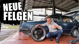 NEUE FELGEN FÜR MEINEN GOLF 2 | EINZIGARTIG!