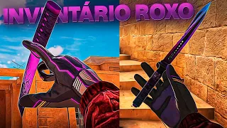 KIT ROXO 💜 STANDOFF 2 ( inventário completo )