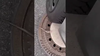 FAT STEP-RAT gets STUCK in MANHOLE COVER!