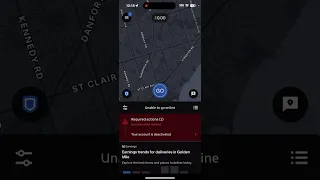 Uber driver Account Deactivated- can’t go online problem solve