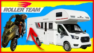 Roller-Team 290 M : Le camping-car capucine pour les motards