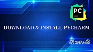 Download & install PyCharm community with configuring interpreter تحميل بايشارم وتعريف البايثون فيه