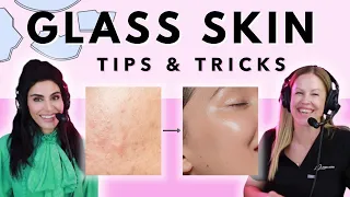 How to Get GLASS SKIN - Microneedling, Skincare, & More!