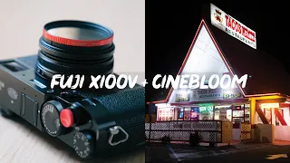 Moment's Cinebloom on the Fujifilm x100v + Night Photography Session
