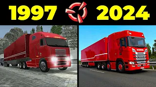 Evolution of SCS Software (1997 - 2024) | Developers of Euro Truck & American Truck Simulators