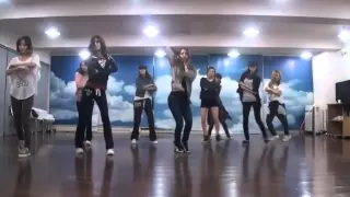 SNSD/Girls' Generation - The Boys mirrored Dance Practice