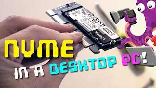 🔧 How to install an NVMe SSD in an old desktop PC with a PCIe slot adaptor