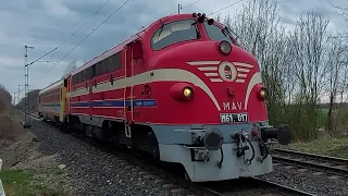 Vlaky Maďarsko - přejezd aneb pecky na závěr / railspotting