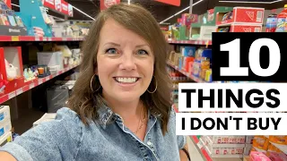 10 Things I Don't Buy at Aldi Anymore