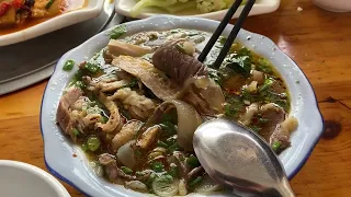 Dali Halal Muslim Food in Yunnan, China: 3 Dishes for $17