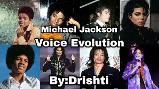 MICHAEL JACKSON VOICE EVOLUTION 1969-2009 BY:Drishti