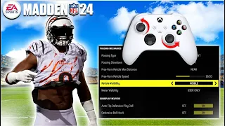 HOW TO KICK PASS, BEST SETTINGS, AND MORE! DO THIS NOW! MADDEN 24 SUPERSTAR! | ESG FOOTBALL 24