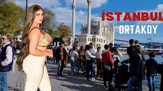 İstanbul 2022 Ortakoy 5 November Walking tour|4k UHD