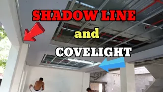 PAGGAWA NG CEILING NA MAY COVELIGHT AT SHADOWLINE SA PINAKAMABILIS NGUNIT MATIBAY NA PAMAMARAAN