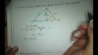 Allies Mathematics - GR 10 - Complex triangles