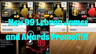 New 99 Lebron James - Nba Live Mobile