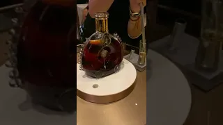 $400 a shot. They really don’t waste a drop lol. #louisxiii #cognac #youtube #foryou #fyp