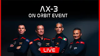 LIVE! AX-3 On Orbit Event