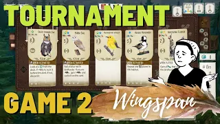 Wingspan Tournament | Tips & tricks for playing with bad starting hands