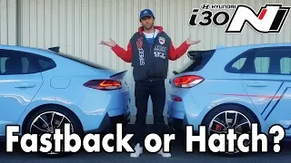 WHICH ONE? i30N FASTBACK vs i30N Hot Hatch - Detailed comparison & differences.