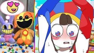 RAGATHA x DogDay = Pomni react to The Amazing Digital Circus - Poppy Playtime 3 - Meme Animation 112