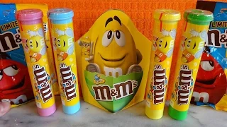 2016 M&M's Easter Candy Tube Full Set & Limited Edition Candies Mix