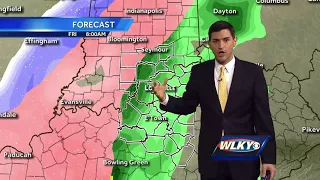 Showers and warm Thursday