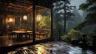 Rain Falls in the Forest - Relaxing Piano Music - Stop Overthinking, Stress Relief Music, Deep Sleep