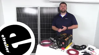 etrailer | Review of Go Power RV Solar Panels - Roof Mounted Solar Kit w Inverter - 34282184