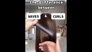 The Difference Between CURLY HAIR and WAVY HAIR💝💥| Makeup Artist| Makeup Art