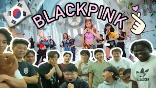 My College Friends React to BLACKPINK - ‘Pink Venom’ M/V