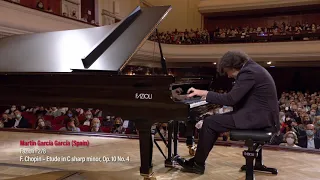 MARTÍN GARCÍA GARCÍA – Etude in C sharp minor, Op. 10 No. 4 (18th Chopin Competition, first stage)