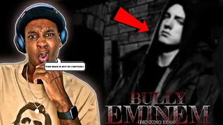 FIRST TIME HEARING Eminem - Bully (Lyrics) REACTION | WHY DO PEOPLE EVEN MESS WITH THIS MAN ! 😳🤯