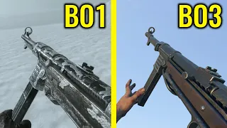 COD Black Ops 1 vs Black Ops 3  - Weapons Comparison