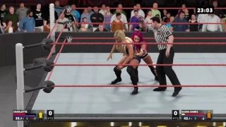 WWE 2K17 Roadblock Prediction: Sasha Banks vs. Charlotte Ironman Match
