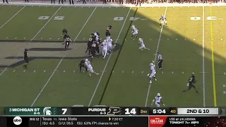 Purdue PERFECT "Double Reverse" Trick Play TD vs Michigan State | 2021 College Football