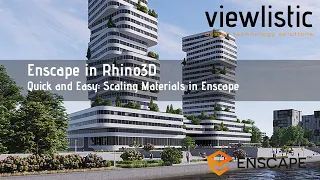 Enscape Rhino Scaling Materials
