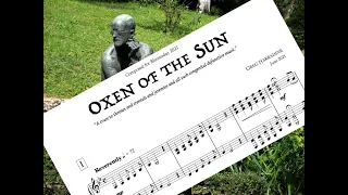 Oxen of the Sun (for piano) — music inspired by James Joyce (Ulysses)
