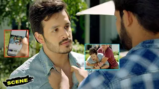 Akhil Akkineni Fight With Goons For Nidhhi Agerwal | Maanidan(Mr. Majnu) Tamil Movie Scenes